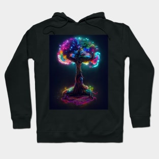 Cosmos Wishing Tree of Life and Dreams Hoodie